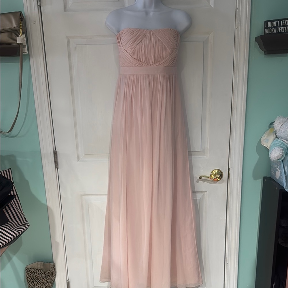 After Six Pink Sundress Strapless Sleeveless for Bride